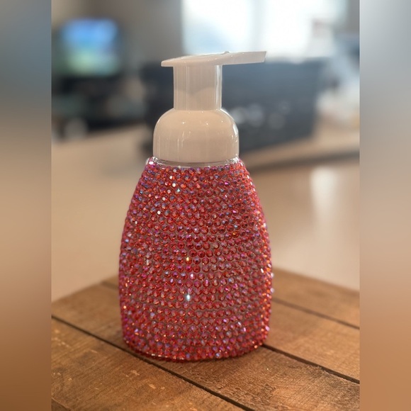 Pink Rhinestone Soap Dispenser - Picture 3 of 6